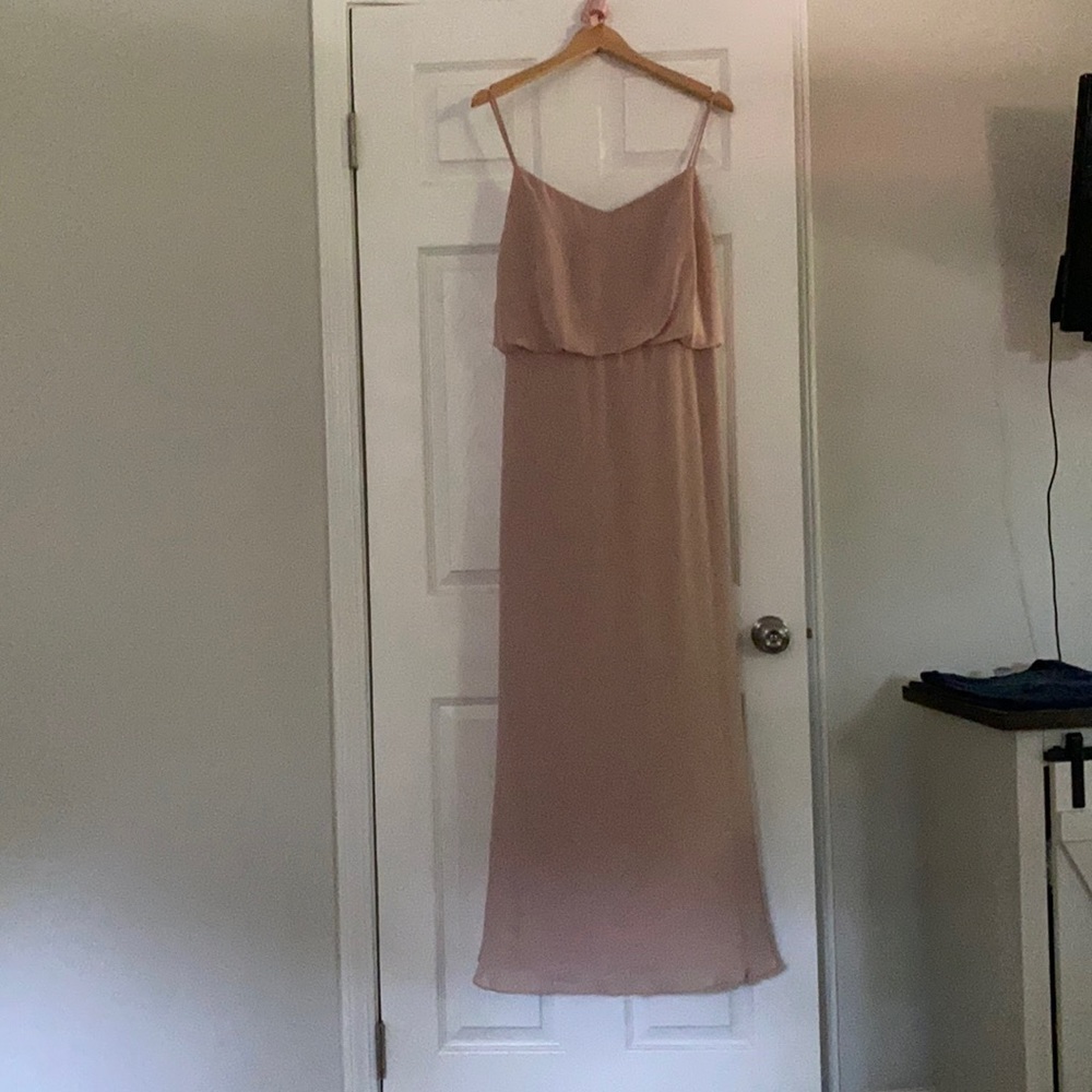 Dusty Rose Bill Levkoff dress